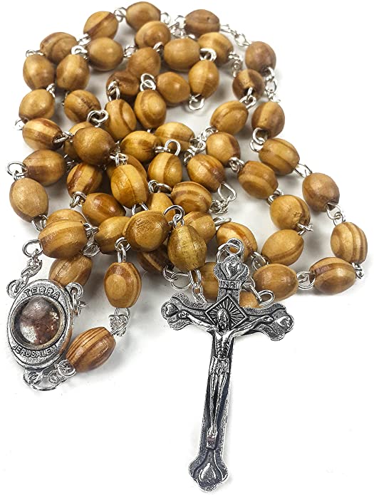 olive wood rosary