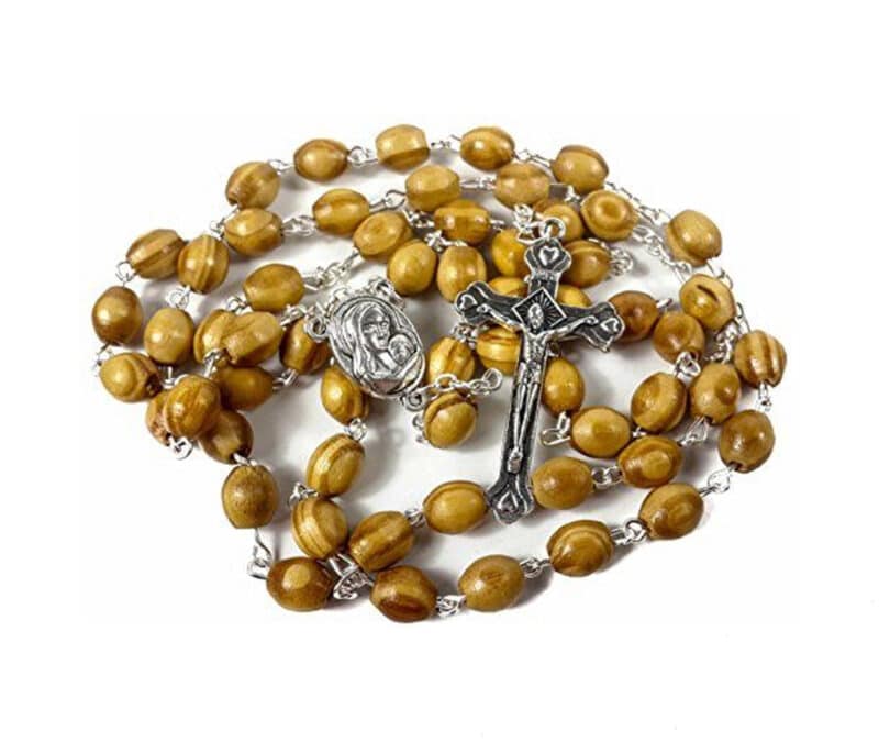 Rosary With Holy Soil Metal Devout