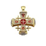 Jerusalem cross pendant
